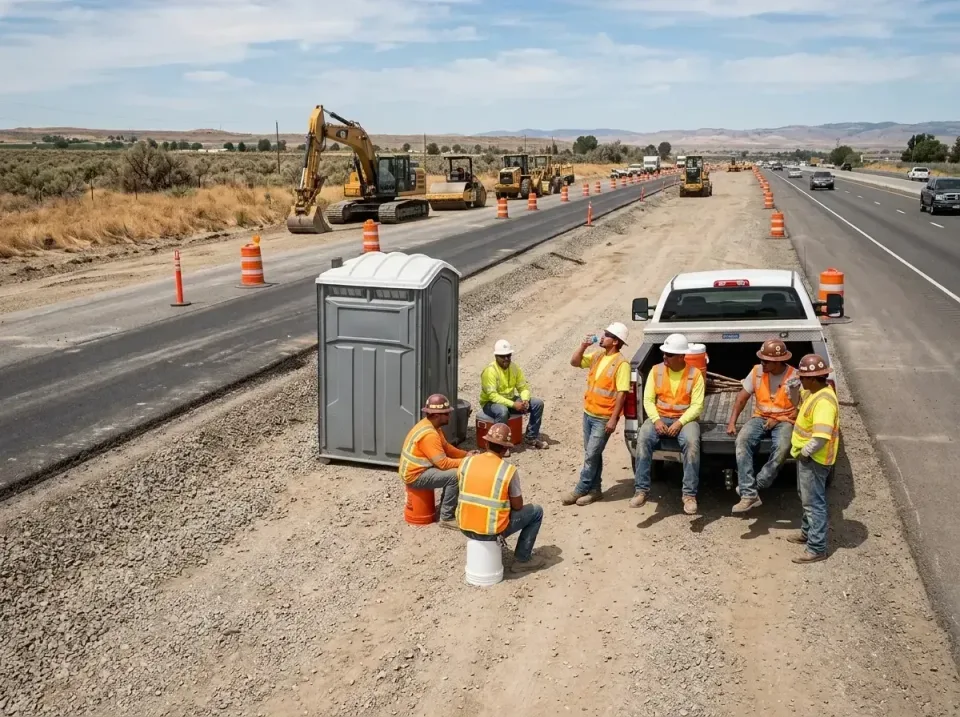 highway-road-construction-crew-007 — frequently asked questions, Porta Potty and Restroom Rentals in Schofield, WI